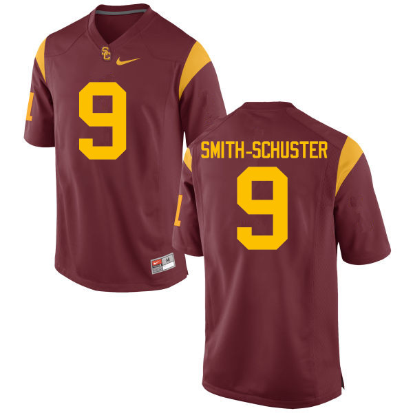 Men #9 JuJu Smith-Schuster USC Trojans College Football Jerseys-Red - Click Image to Close